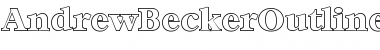 Download AndrewBeckerOutline-ExtraBold Font Download AndrewBeckerOutline-ExtraBold Font