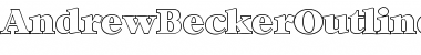 Download AndrewBeckerOutline-Heavy Font Download AndrewBeckerOutline-Heavy Font