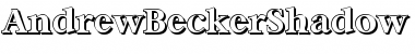 Download AndrewBeckerShadow Font Download AndrewBeckerShadow Font