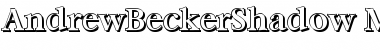 Download AndrewBeckerShadow-Medium Font Download AndrewBeckerShadow-Medium Font