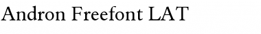 Download Andron Freefont LAT Font Download Andron Freefont LAT Font