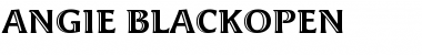 Download Angie BlackOpen Font Download Angie BlackOpen Font