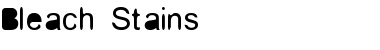 Download Bleach Stains Font Download Bleach Stains Font