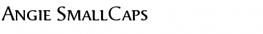 Download Angie SmallCaps Font Download Angie SmallCaps Font