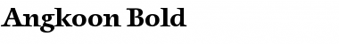 Download Angkoon-Bold Font Download Angkoon-Bold Font