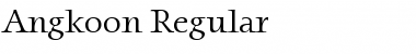 Download Angkoon-Regular Font Download Angkoon-Regular Font