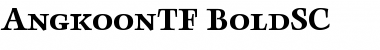 Download AngkoonTF-BoldSC Font Download AngkoonTF-BoldSC Font
