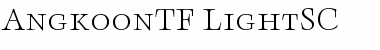 Download AngkoonTF-LightSC Font Download AngkoonTF-LightSC Font