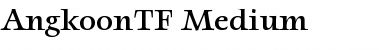 Download AngkoonTF-Medium Font Download AngkoonTF-Medium Font