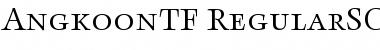 Download AngkoonTF-RegularSC Font Download AngkoonTF-RegularSC Font