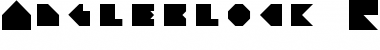 Download Angleblock Font Download Angleblock Font
