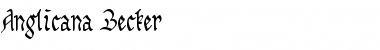 Download Anglicana Becker Font Download Anglicana Becker Font