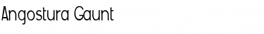 Download Angostura Gaunt Font Download Angostura Gaunt Font