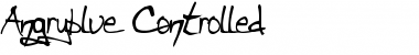 Download Angryblue Controlled Font Download Angryblue Controlled Font