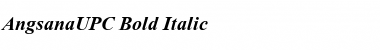 Download AngsanaUPC Font Download AngsanaUPC Font