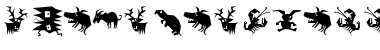 Download AnimaliaScissored Font Download AnimaliaScissored Font