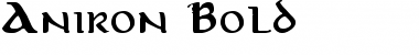 Download Aniron Font Download Aniron Font
