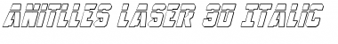 Download Anitlles Laser 3D Italic Font Download Anitlles Laser 3D Italic Font