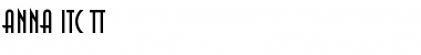 Download Anna ITC TT Font Download Anna ITC TT Font
