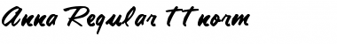 Download Anna Font Download Anna Font