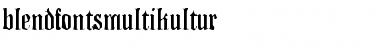 Download BlendfontsMultikultur Font Download BlendfontsMultikultur Font