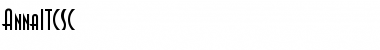 Download AnnaITCSC Font Download AnnaITCSC Font