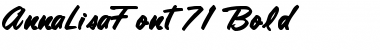 Download AnnaLisaFont71 Font Download AnnaLisaFont71 Font