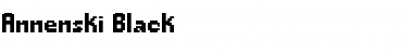 Download Annenski-Black Font Download Annenski-Black Font