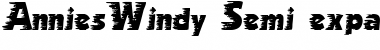 Download AnniesWindy Font Download AnniesWindy Font