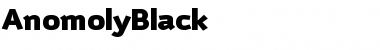 Download AnomolyBlack Font Download AnomolyBlack Font