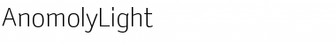 Download AnomolyLight Font Download AnomolyLight Font