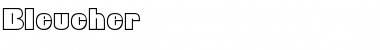 Download Bleucher Font Download Bleucher Font