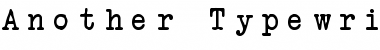 Download Another Typewriter Font Download Another Typewriter Font