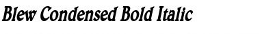 Download Blew Condensed Font Download Blew Condensed Font