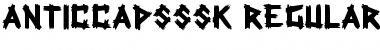Download AnticCapsSSK Font Download AnticCapsSSK Font