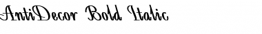 Download AntiDecor Font Download AntiDecor Font