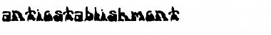 Download antiestablishment Font Download antiestablishment Font