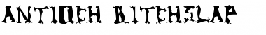 Download Antioch Bitchslap Font Download Antioch Bitchslap Font