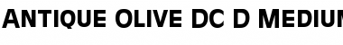 Download Antique Olive DC D Font Download Antique Olive DC D Font