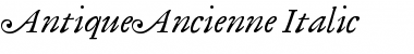 Download AntiqueAncienne Font Download AntiqueAncienne Font