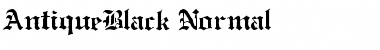 Download AntiqueBlack Font Download AntiqueBlack Font