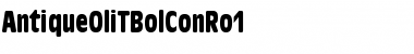 Download AntiqueOliTBolConRo1 Font Download AntiqueOliTBolConRo1 Font
