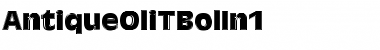 Download AntiqueOliTBolIn1 Font Download AntiqueOliTBolIn1 Font