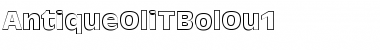 Download AntiqueOliTBolOu1 Font Download AntiqueOliTBolOu1 Font