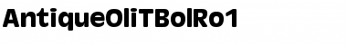 Download AntiqueOliTBolRo1 Font Download AntiqueOliTBolRo1 Font