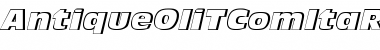 Download AntiqueOliTComItaRe1 Font Download AntiqueOliTComItaRe1 Font