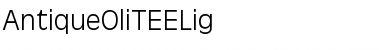 Download AntiqueOliTEELig Font Download AntiqueOliTEELig Font