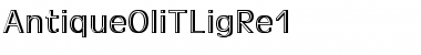 Download AntiqueOliTLigRe1 Font Download AntiqueOliTLigRe1 Font
