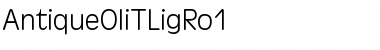 Download AntiqueOliTLigRo1 Font Download AntiqueOliTLigRo1 Font