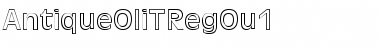 Download AntiqueOliTRegOu1 Font Download AntiqueOliTRegOu1 Font